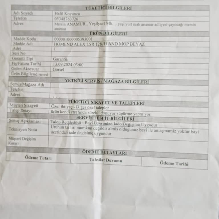 Homend Ürünlerinde Garanti Ve Destek Sorunu