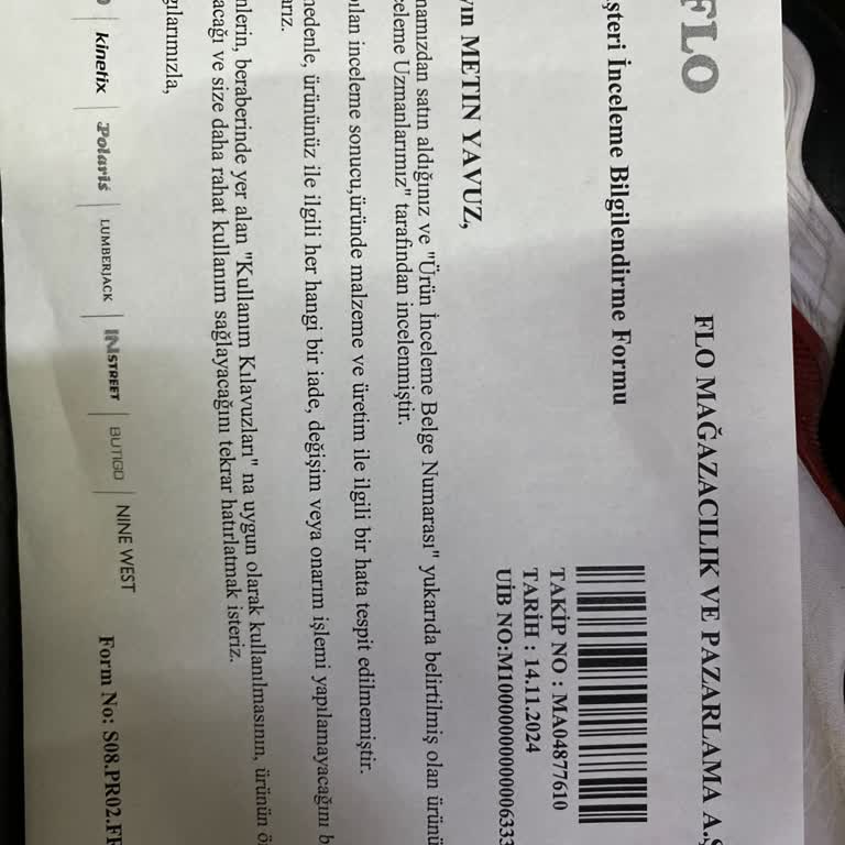 Nike Ayakkabının Taban Çökmesi Ve FLO'nun Kullanıcı Hatası Değerlendirmesi