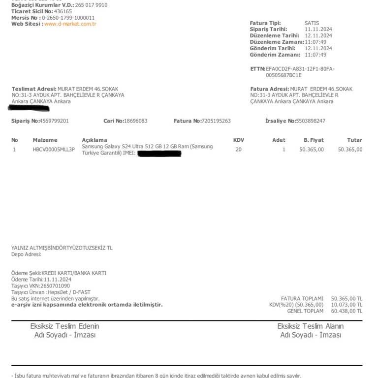 Yanlış Ürün Teslimatı Ve Geciken Kargo Bilgilendirmesi