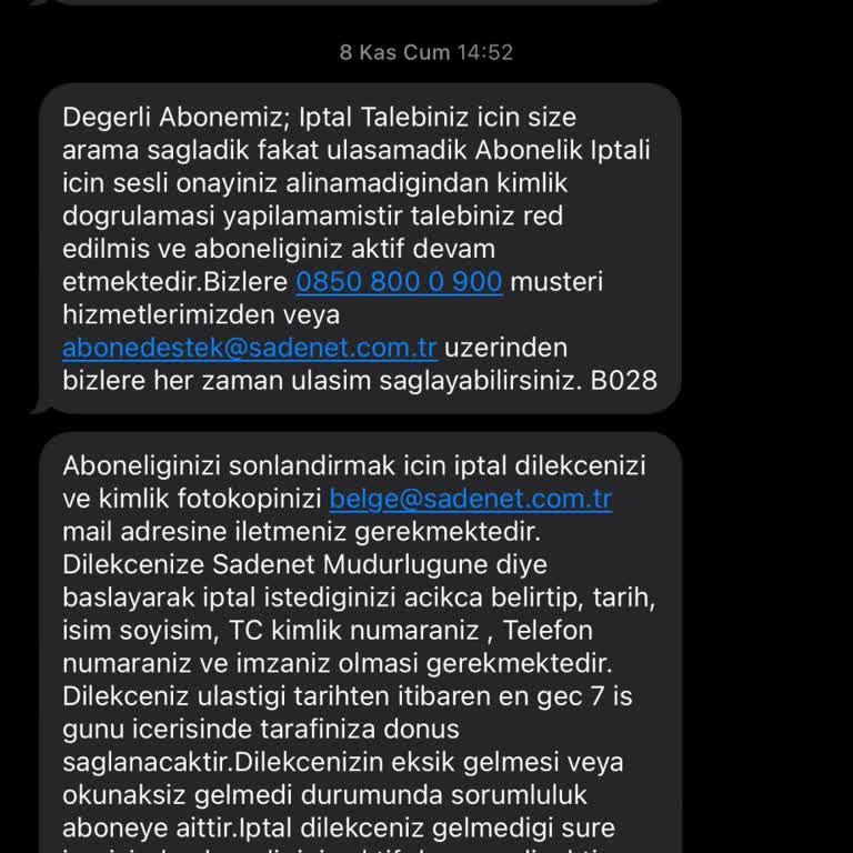 İptal Sürecinde Yaşanan Zorluklar Ve İletişim Sorunları