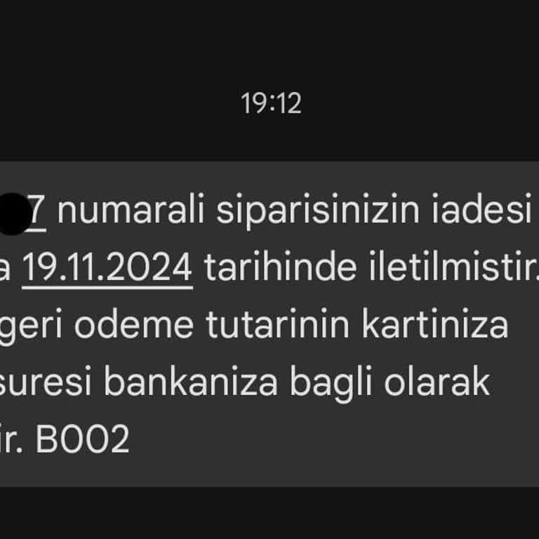 Teslim Edilmeyen Kargo Ve Yanlış Para İadesi Sorunu