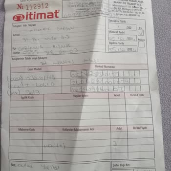 İtimat Ankastre Setin Emaye Sorunu Ve Yetersiz Servis Desteği