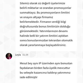 Bonus Kazancımın Haksız İptali