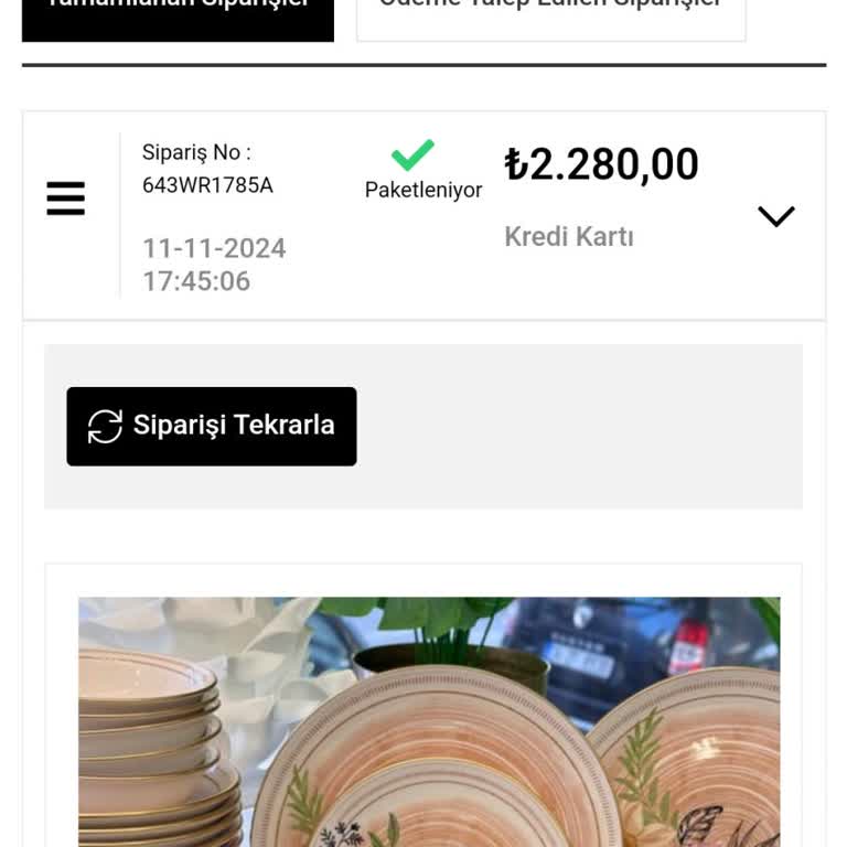 Sipariş İlerlemiyor: Onedekor'dan Yanıtsız Bekleyiş