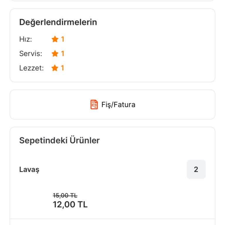 Eksik Ve Yanlış Siparişe Çözüm Bulunamıyor