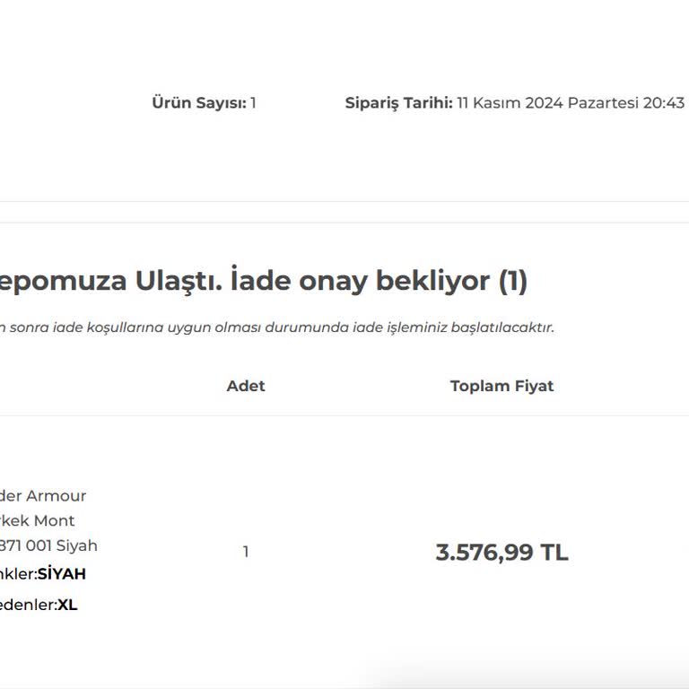 İade Sürecinde Yaşanan Sorunlar Ve Müşteri Desteği Eksikliği