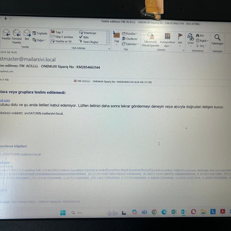 Teslim Edilmeyen Siparişler Ve İletişim Sorunları
