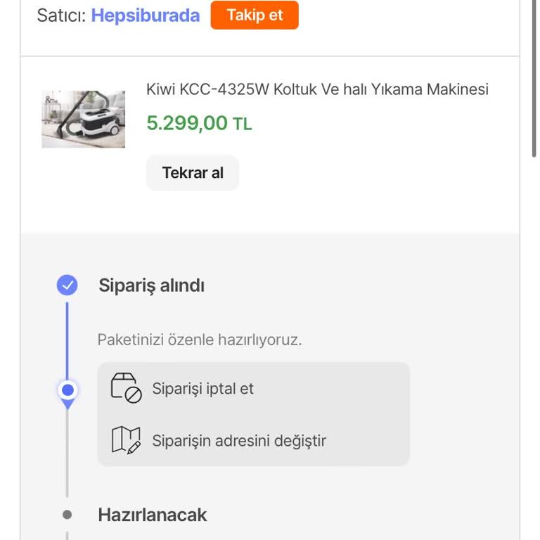 Siparişin Kargolanmasında Belirsizlik Ve Uzun Bekleyiş