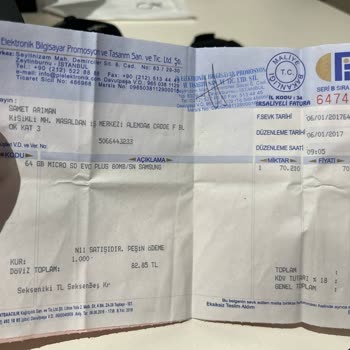 Samsung Hafıza Kartı Garantisi Ve Müşteri Hizmetleri Hayal Kırıklığı