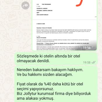 Jolly Tur İle Tatil Kabusu: Eksik Hizmet Ve İlgisizlik