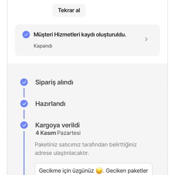 Hepsiburada Premium Müşteri Hizmetleri Ve İade Süreci Sorunu
