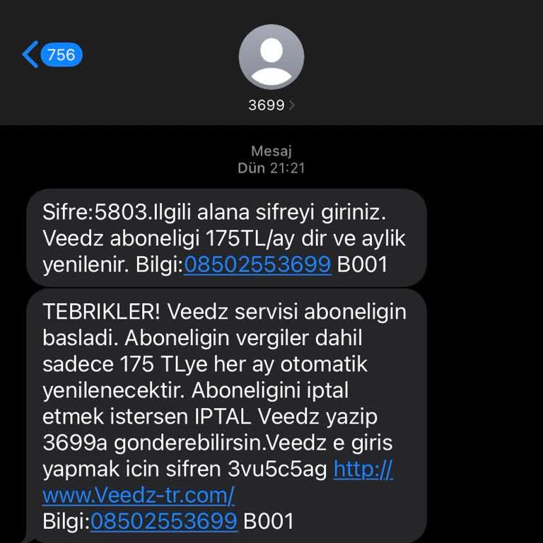 Beklenmedik Üyelik Ücreti Şoku