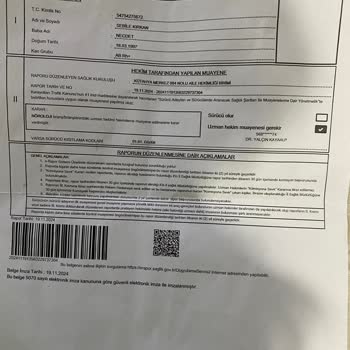 Sağlık Hizmetlerinde Saygı Ve Anlayış Eksikliği: Kütahya Şehir Hastanesi'nde Yaşadıklarım