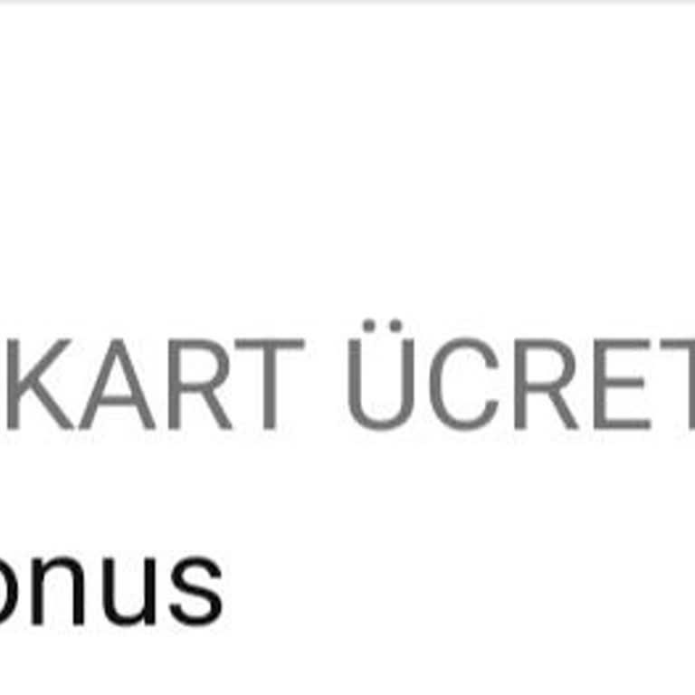 Kredi Kartı Üyelik Ücreti İadesi Talebi