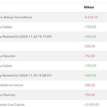 Deneme Bonusu Kazancını Ödemeyen Platform