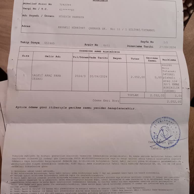 Haksız Ceza Ve Gecikme Zammı Mağduriyeti