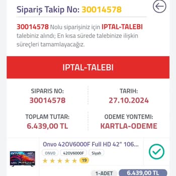 Exenbilgisayar.com Sipariş Verdim Ne Ürün Ne İade Geldi