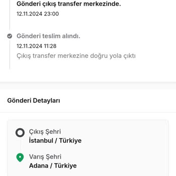 Teslim Edilmeyen Ürün Ve Kargo Takip Sorunu