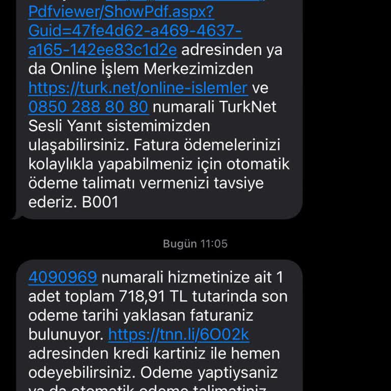 TurkNet Fatura Ve Hizmet Sorunlarıyla Karşı Karşıya