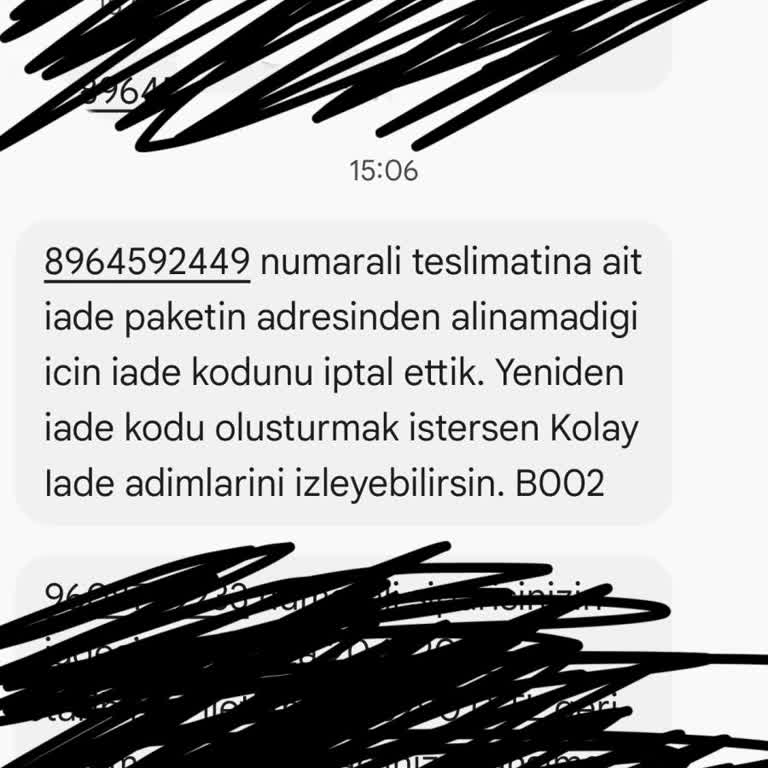 Trendyol Express İade Sürecinde Yaşanan Sorunlar