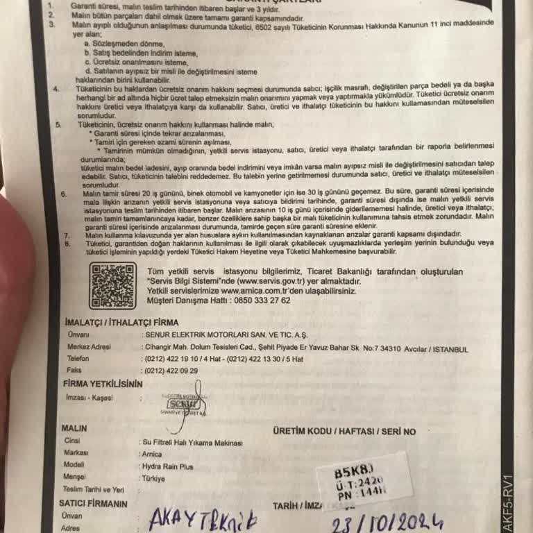 Arnica Hydra Rain Plus: Sürekli Arıza Ve Hayal Kırıklığı