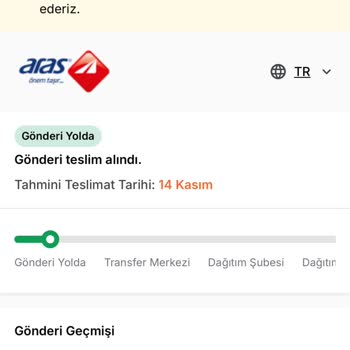 Aras Kargo Teslimat Sorunu Ve Müşteri Hizmetleri Ulaşım Problemi