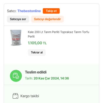 Yanlış Ürün Gönderimi Ve İlgisiz Satıcı