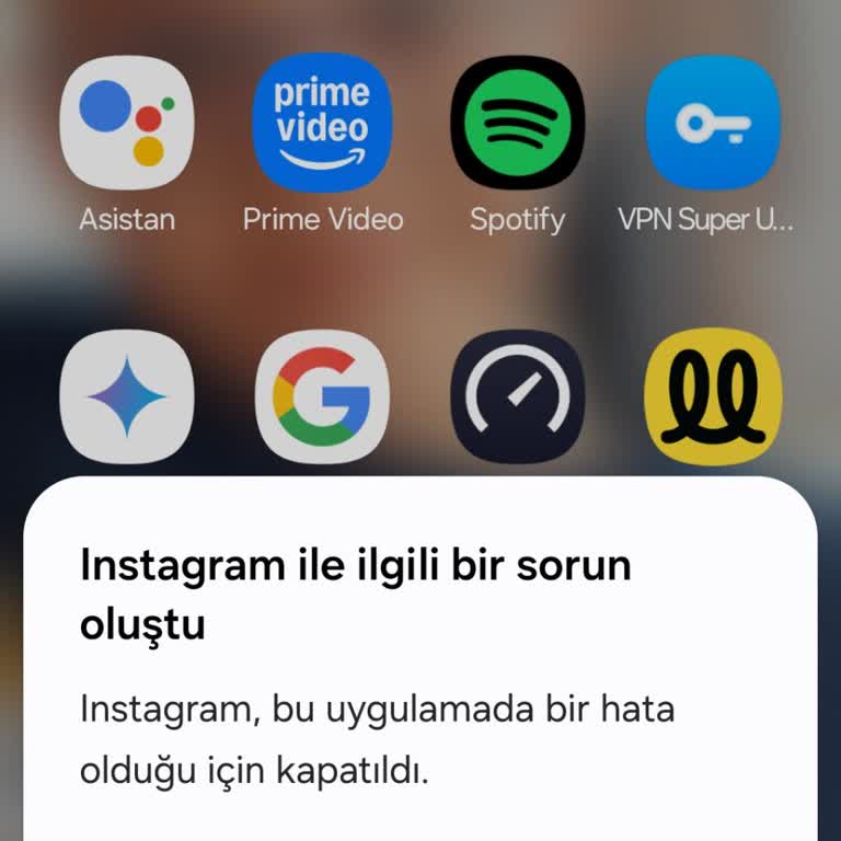 Samsung A34 Modelinde Uygulama Hatası