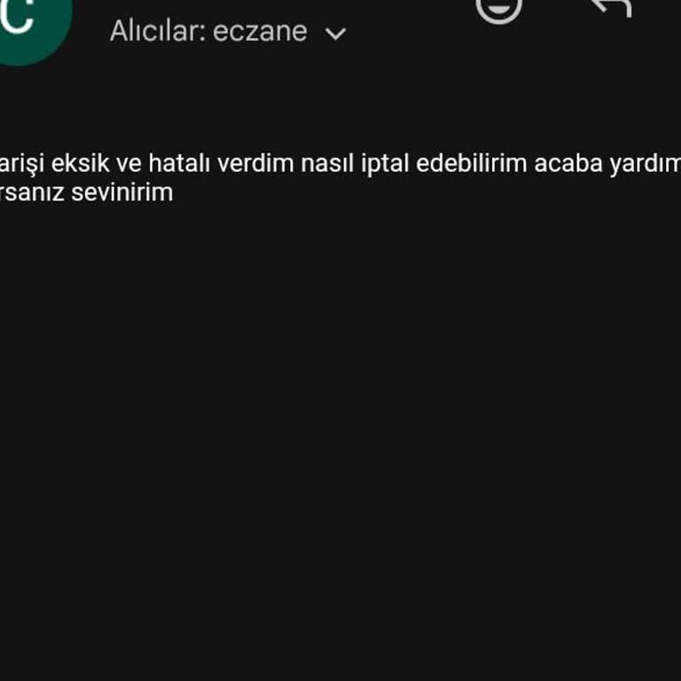 Yanlış Ürün Siparişi Ve İletişim Sorunu