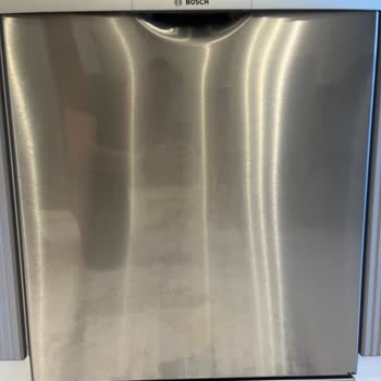 Bosch Dishwasher SMS44DI01T Front Panel Corrosion After 4.5 Years of Use