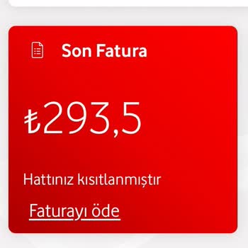 Vodafone Fatura Ödeme Sorunu Ve Müşteri Hizmetleri Yetersizliği
