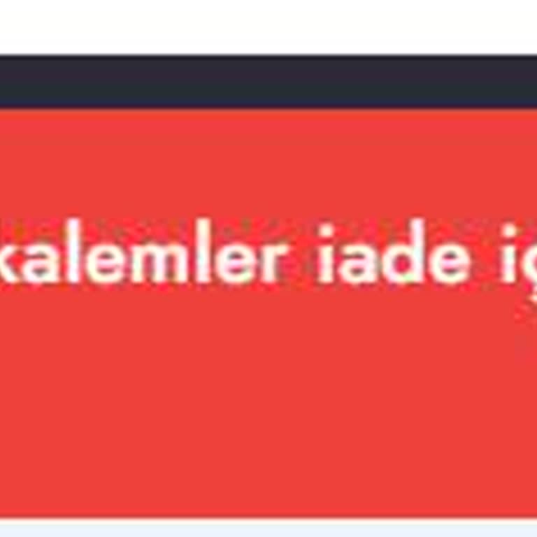 Boyner İade Sürecinde Yaşanan Sorun