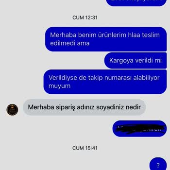 Siparişlerim Gelmedi, Mesajlarım Görmezden Gelindi