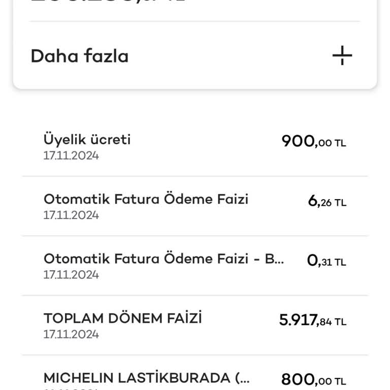 Haksız Kart Aidatı İadesi Talebi
