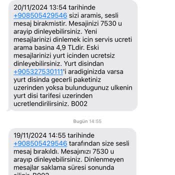 Sürekli Aramalar Ve Rahatsız Edici Mesajlar