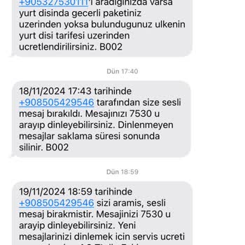 Sürekli Aramalar Ve Rahatsız Edici Mesajlar