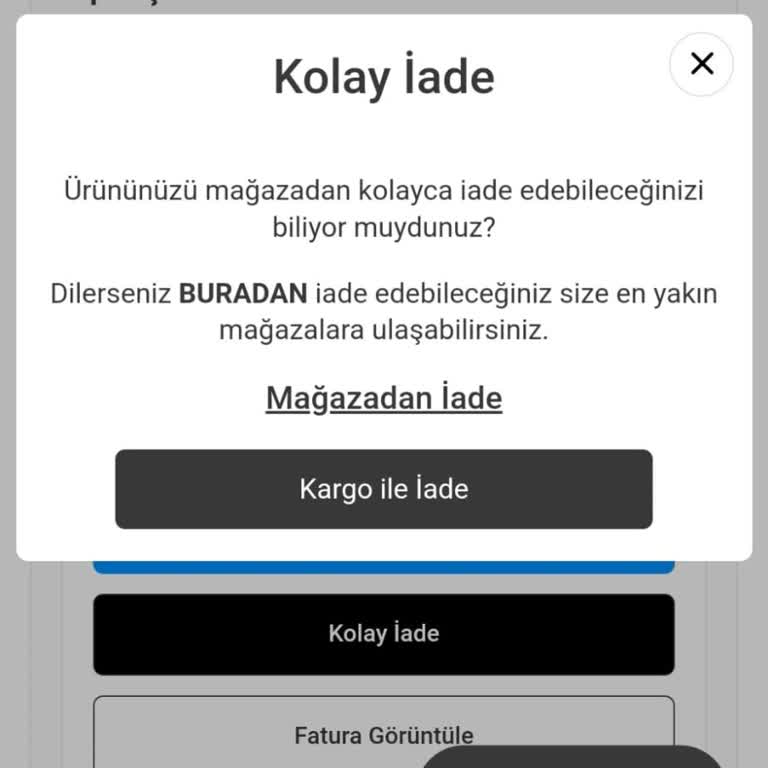 Karaca Mağazasında İade Ve Değişim Sorunu