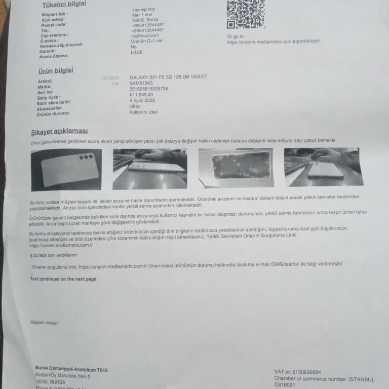 Kasko Ve Sigorta Hizmetinde Eksiklik