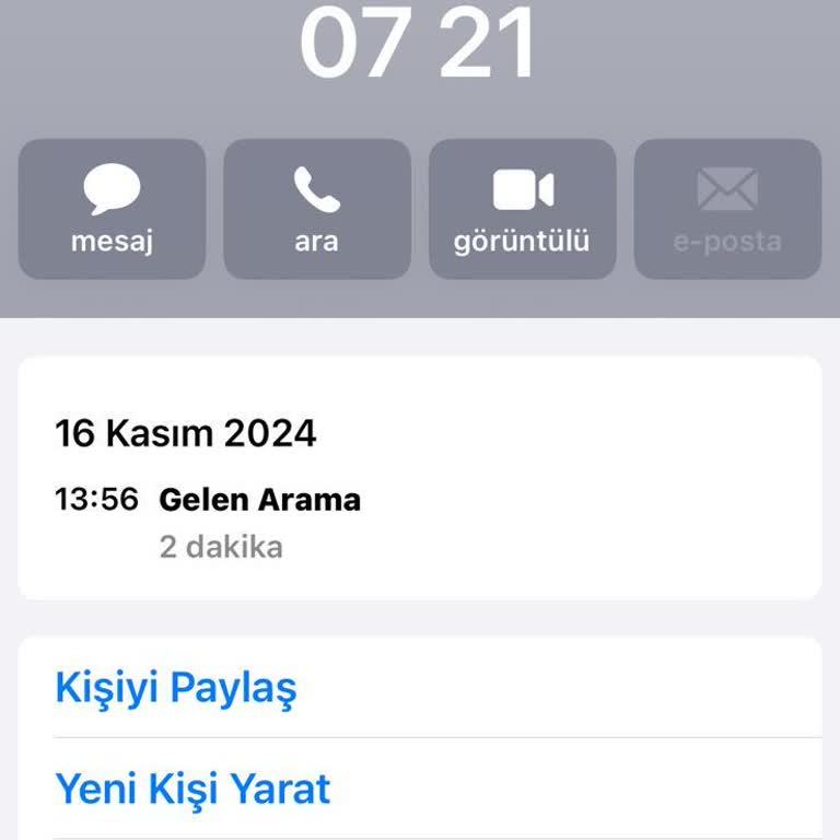 Şüpheli Telefon Görüşmesi Ve Rahatsızlık