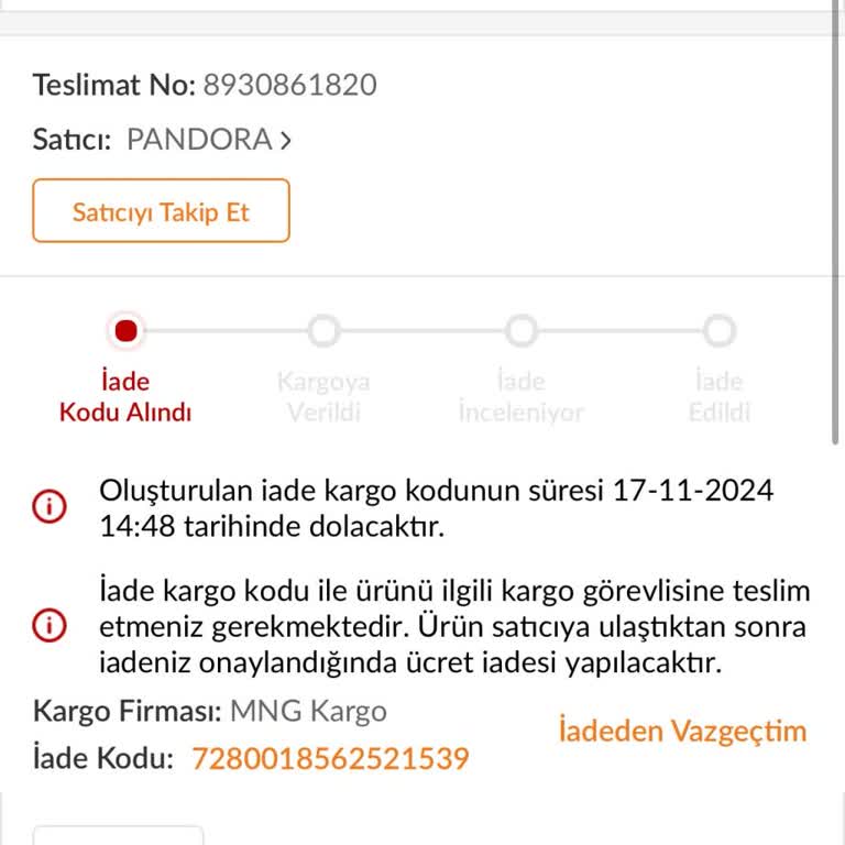 Kayıp İade Kargosu Sorunu