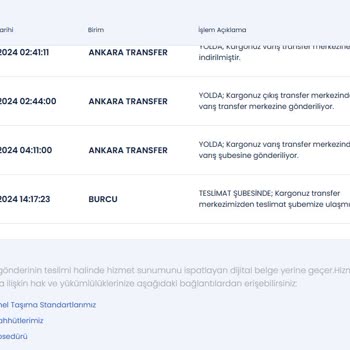 Aras Kargo'nun Yanlış Bilgilendirmesi Ve İş Ahlakı Sorunu