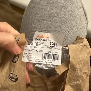 Migros'tan Aldığımız Fıstığın İçinden Taş Çıktı!