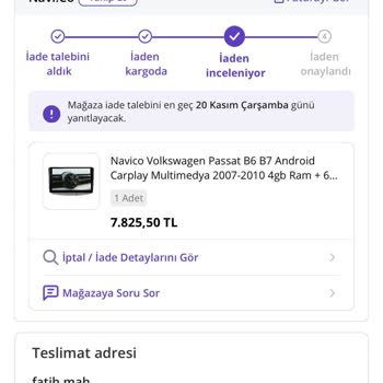 Yanlış Ürün Gönderimi Ve Müşteri Mağduriyeti