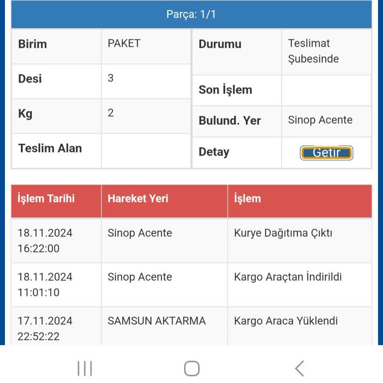 Kayıp Kargo: Üç Günlük Bekleyiş