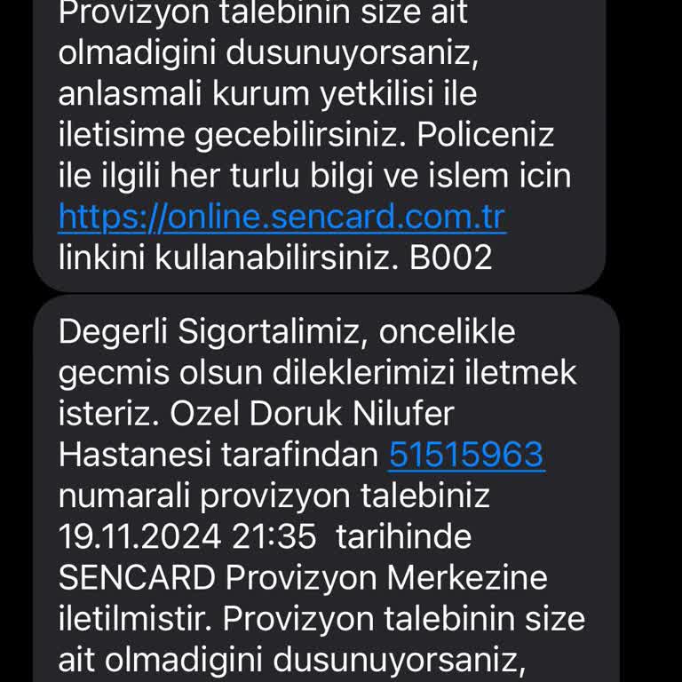 Hastane Sigorta Uygulamaları ve Tedavi Sorunları