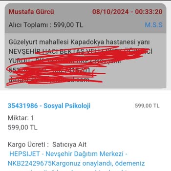 Hepsijet Kargo Kaybı Ve İlgisizlik