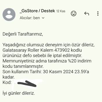 GS Store'da İndirim Kodu Hayal Kırıklığı
