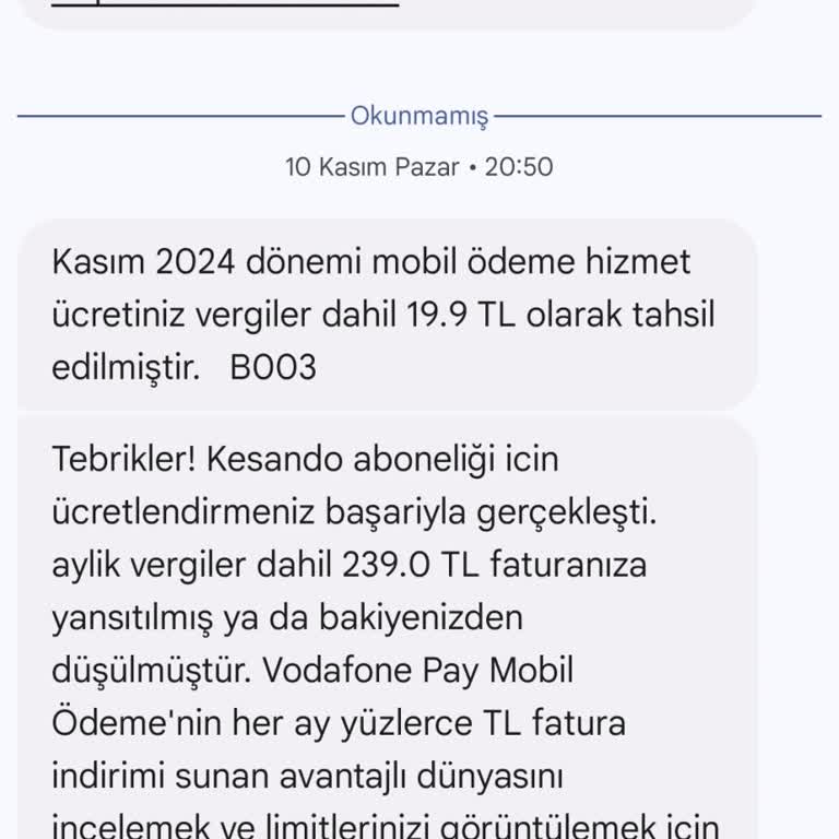 Vodafone Müşteri Hizmetlerine Ulaşamama Sorunu
