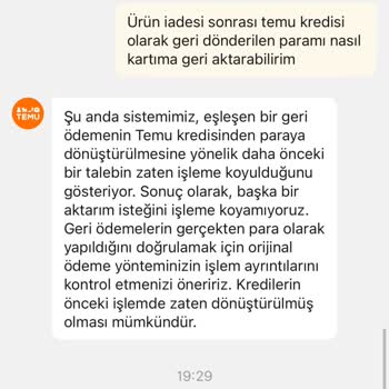 Eksik Sipariş Ve İade Sorunu