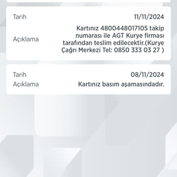 Kredi Kartım Neden Hâlâ Teslim Edilmedi?